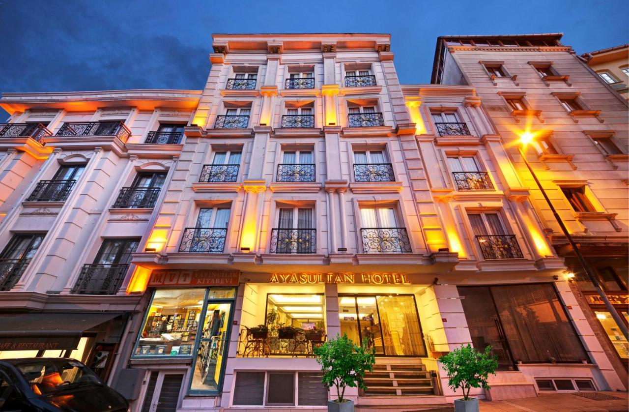 Ayasultan Hotel Istanbul Bagian luar foto